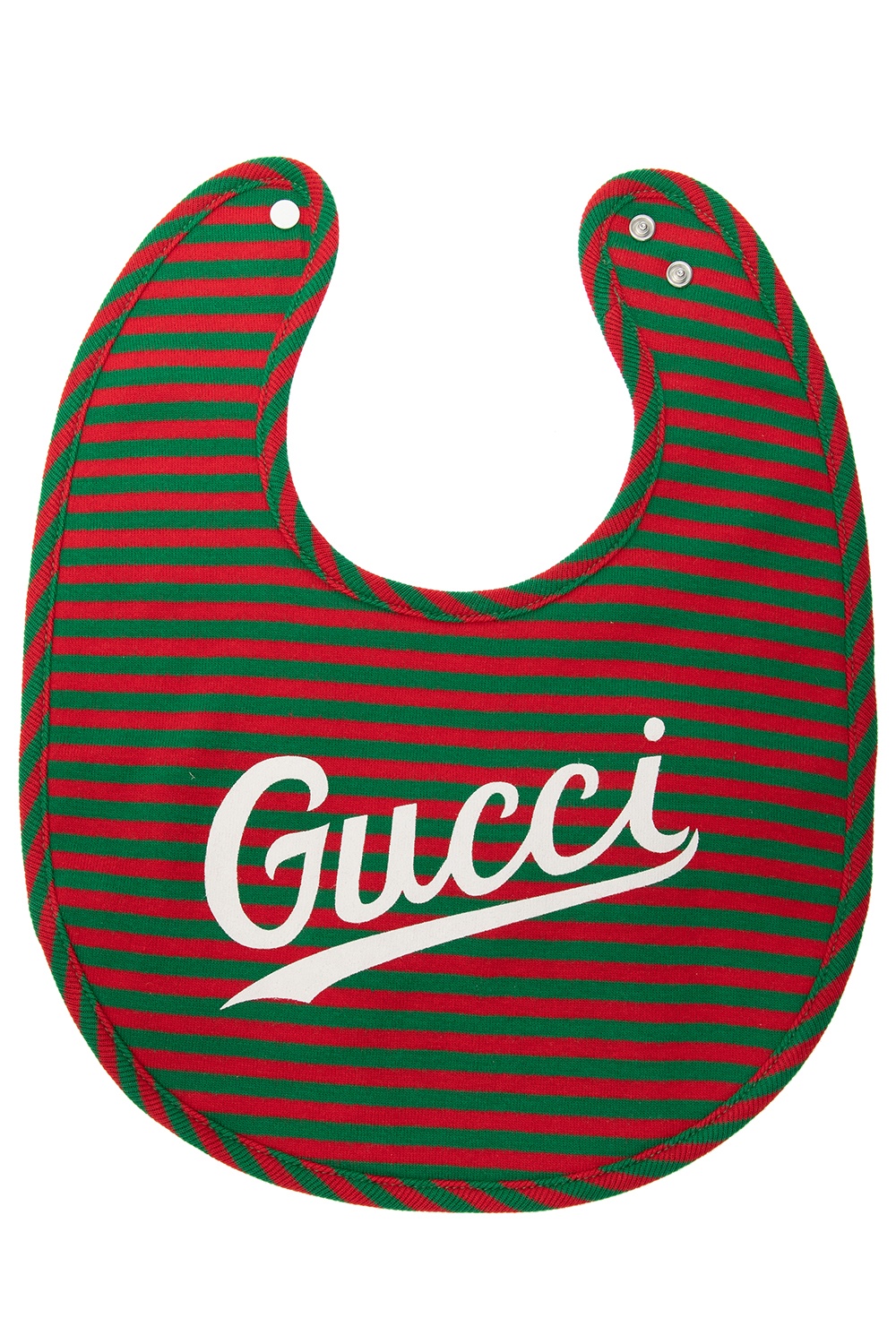 Gucci Kids Patterned bib with logo